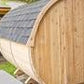 Leisurecraft Leisurecraft CT Serenity Barrel Sauna $5540.00 ct-serenity-barrel-sauna Saunas ($1395.50) Designer B Electric 8KW Sauna Heater with Rocks / ($273.50) Asphalt Shingle Roof / None,($1429.00) Karhu 20 Wood Burning Sauna Heater with Rocks / ($273.50) Asphalt Shingle Roof / None ARBK200.jpg