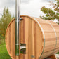 Leisurecraft Leisurecraft CT Harmony Barrel Sauna  $5731.00 ct-harmony-barrel-sauna Saunas CT Harmony Barrel Sauna ($5371.00) / ($908.50) Chimney & Heat shield out the backwall / none BSB212.jpg