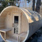 Leisurecraft Leisurecraft CT Serenity Barrel Sauna $5540.00 ct-serenity-barrel-sauna Saunas ($5540.00) CT Serenity Barrel Sauna / ($273.50) Asphalt Shingle Roof / ($693.50) Chemney & Heat Shield for Out Top IMG_4661.jpg
