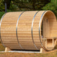 Leisurecraft Leisurecraft CT Tranquility Barrel Sauna $5882.00 ct-tranquility-barrel-sauna Saunas ($1069.00) Harvia KIP 6KW Sauna Heater with Rocks / None / None Print_2x2Barrel-6698.jpg